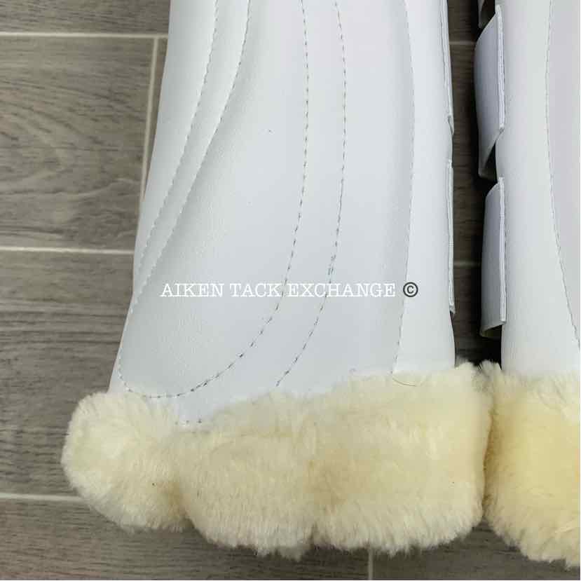 eQuick eFreestyle Rear Boots, White, Size Large, Brand New