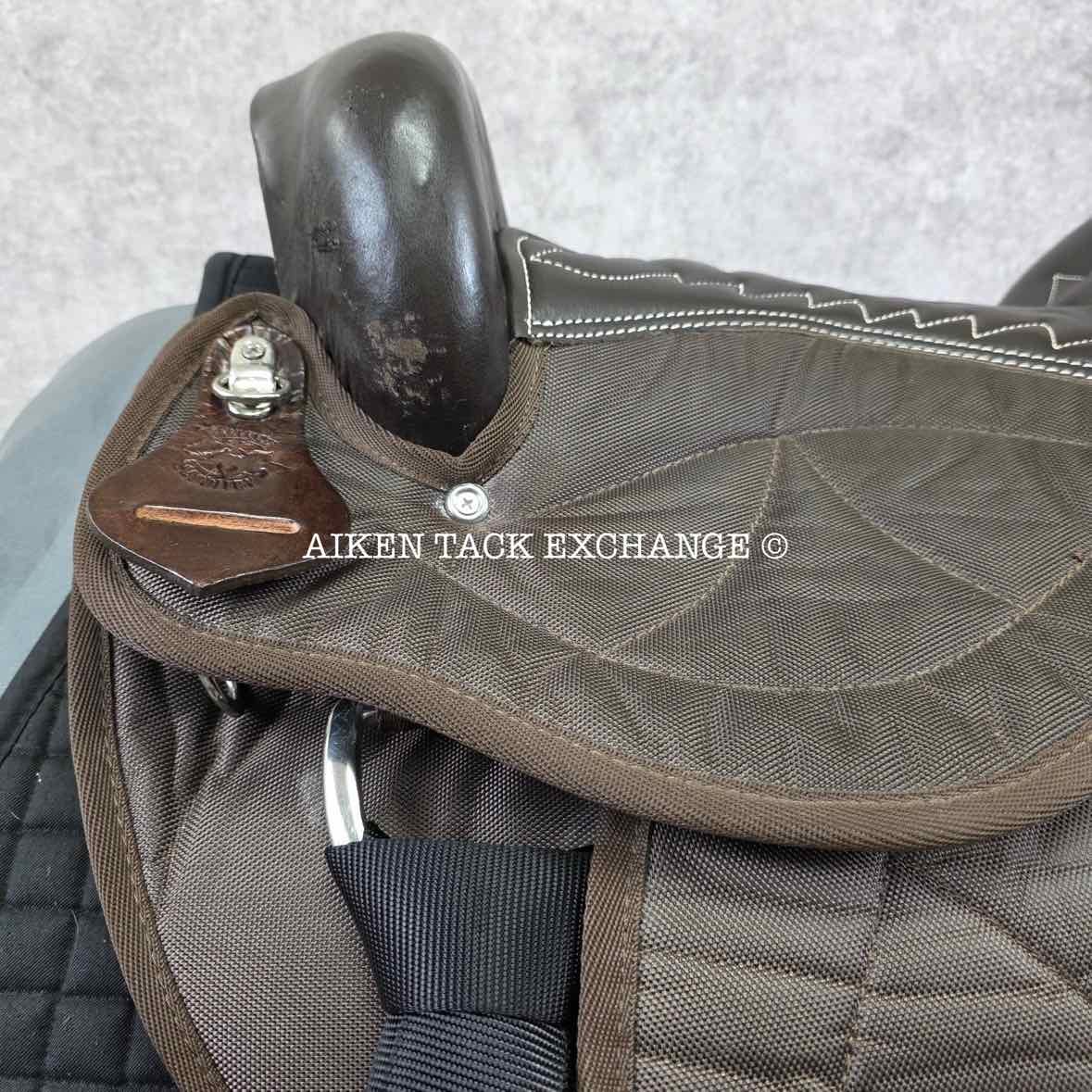 **SOLD** Tennessee Saddlery Hornless Gaited Western Saddle, 16" Seat, Wide Tree - Full QH Bars