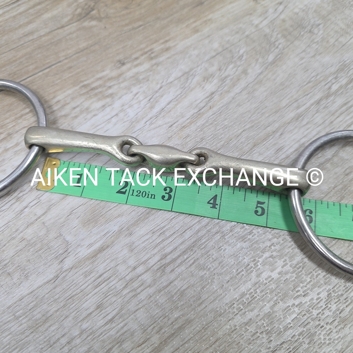 Herm Sprenger KK Double Joint Loose Ring Bit 5.25"