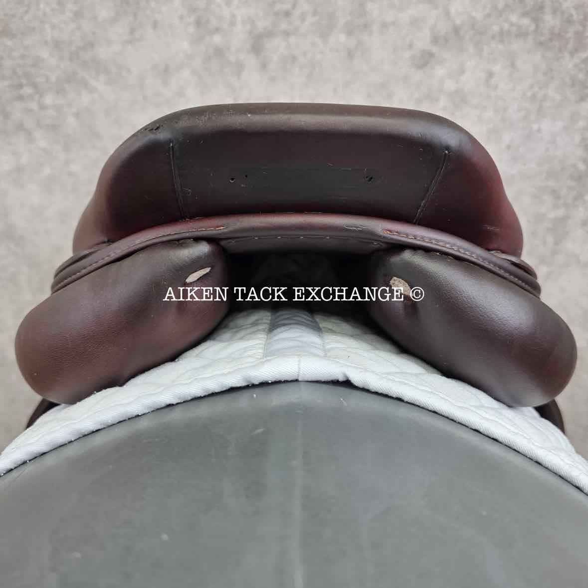 **SOLD** 2015 CWD SE01 Close Contact Jump Saddle, 17" Seat, 1L Flap, Medium Tree, Foam Panels, Full Buffalo Leather