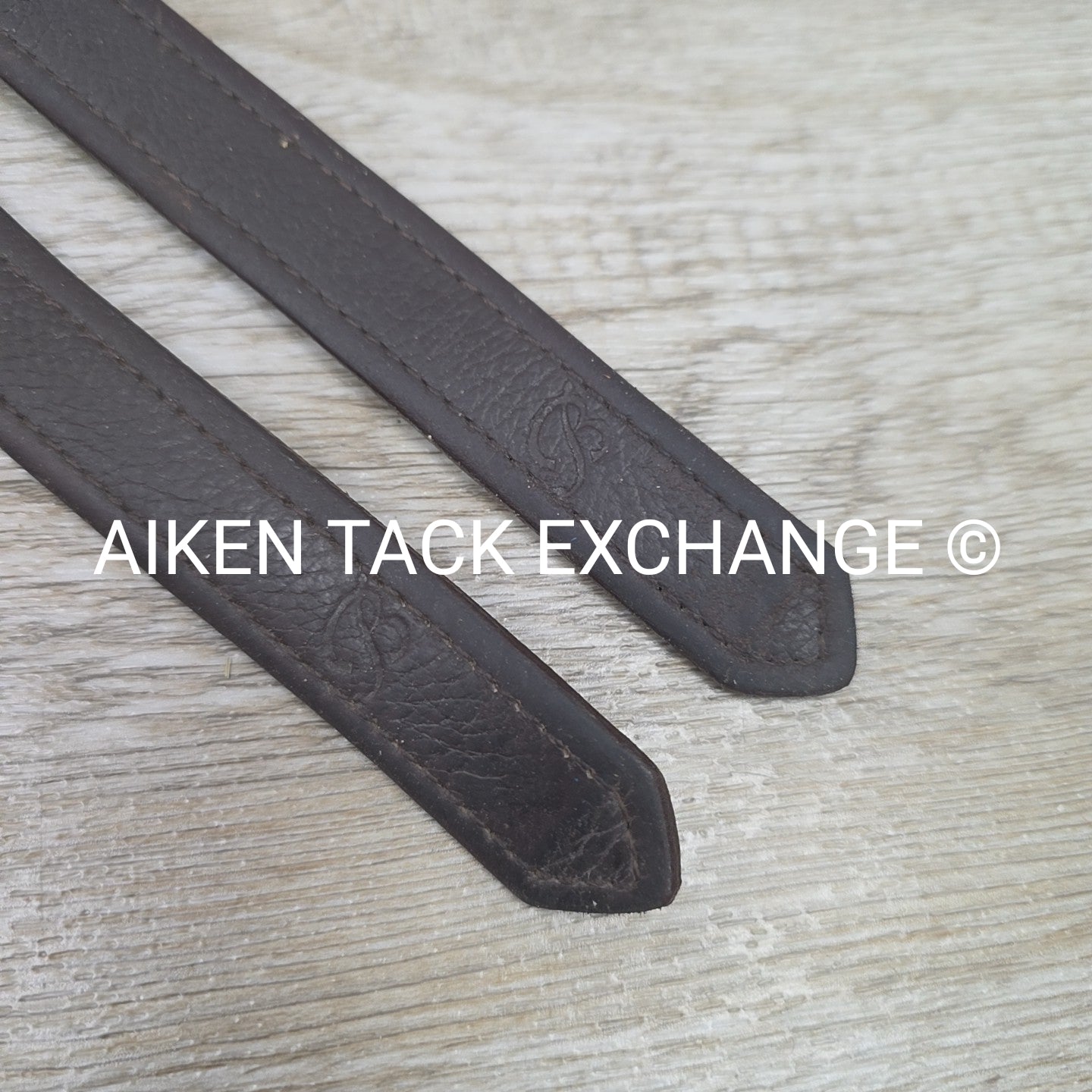 Bates Stirrup Leathers, Brown, 44"