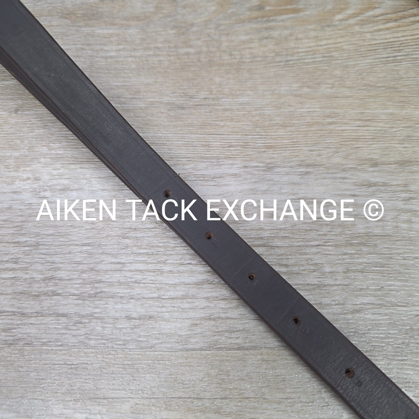 Rubber Donut Leather Side Reins, Brown