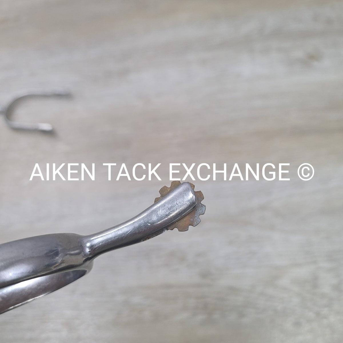 Long Neck Rowel Spurs, No Straps