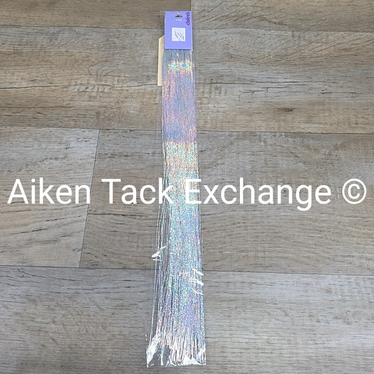 Claire's Faux Hair Tinsel Extension with 2 Clips