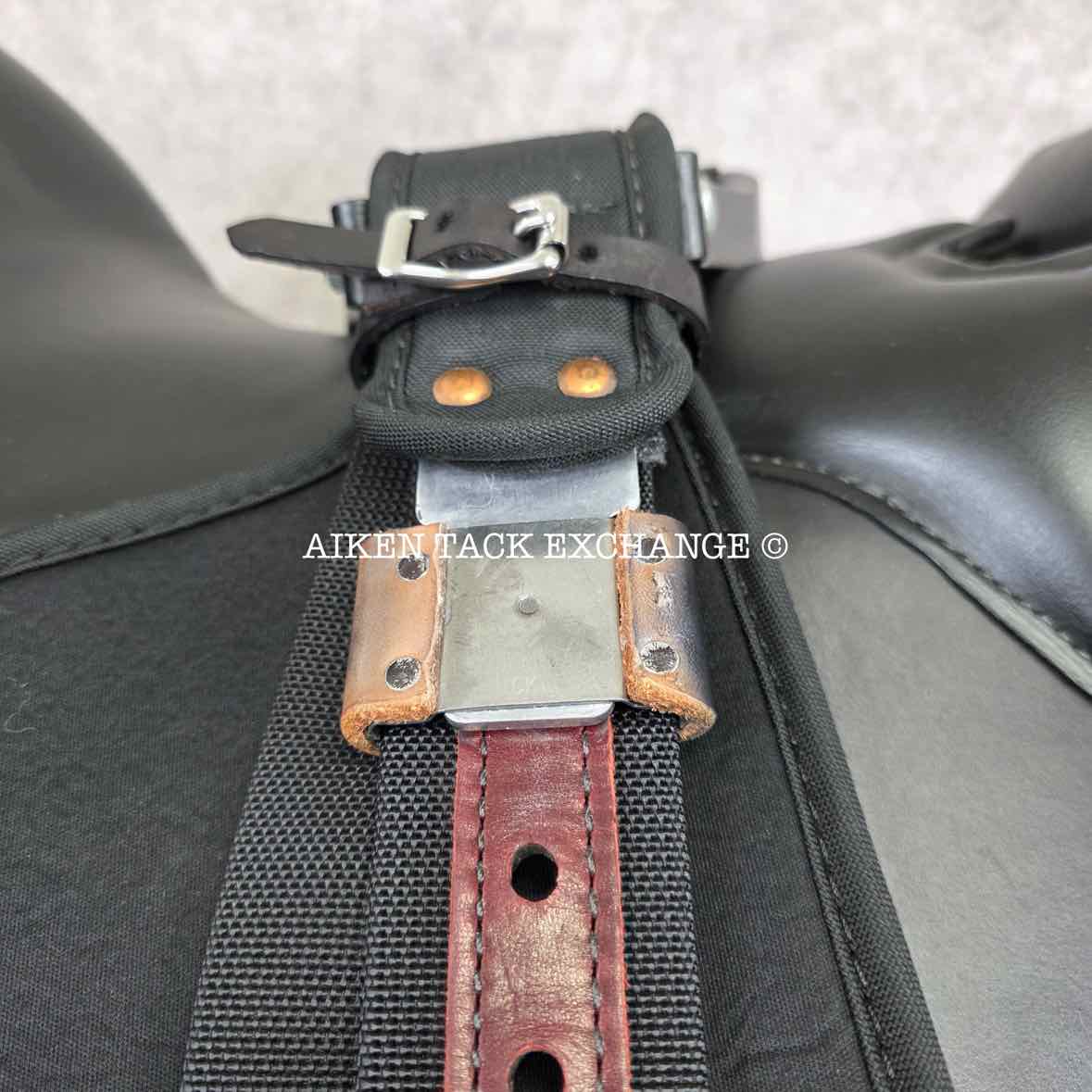 **SOLD** 2020 High Horse by Circle Y 6910 Lockhart Cordura Trail Western Saddle, 17" Seat, Regular Tree - Semi QH Bars