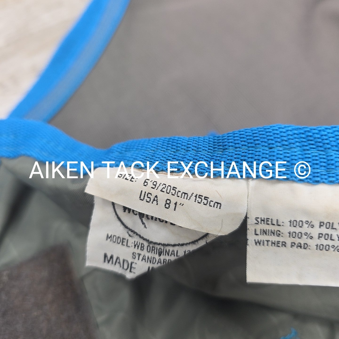 Weatherbeeta 0g fil Standard Neck 1200D Turnout Blanket 81"