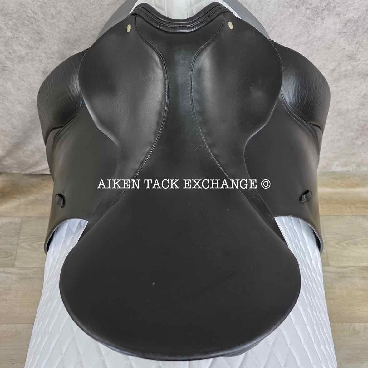 1998 Passier Nicole's Grand Gilbert Dressage Saddle, 17.5" Seat, Wide Tree, Wool Flocked Panels