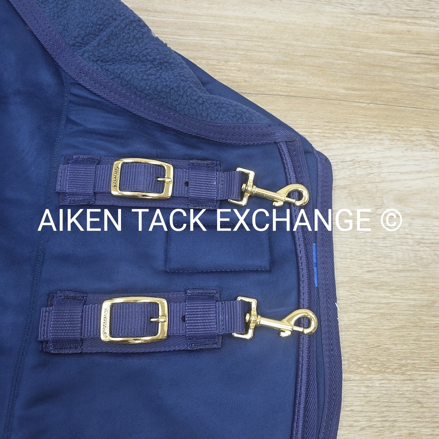 Fenwick Equestrian EquSuede Performance Cooler, Blue, 74"