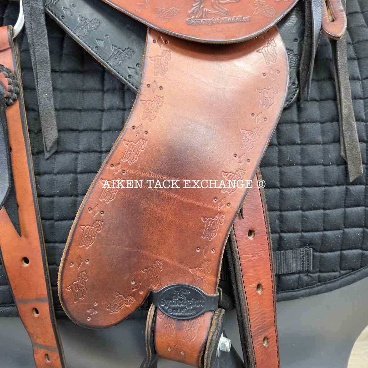 2016 Synergist Lightweight Trail Western Saddle, 15" Seat, Extra Wide Tree