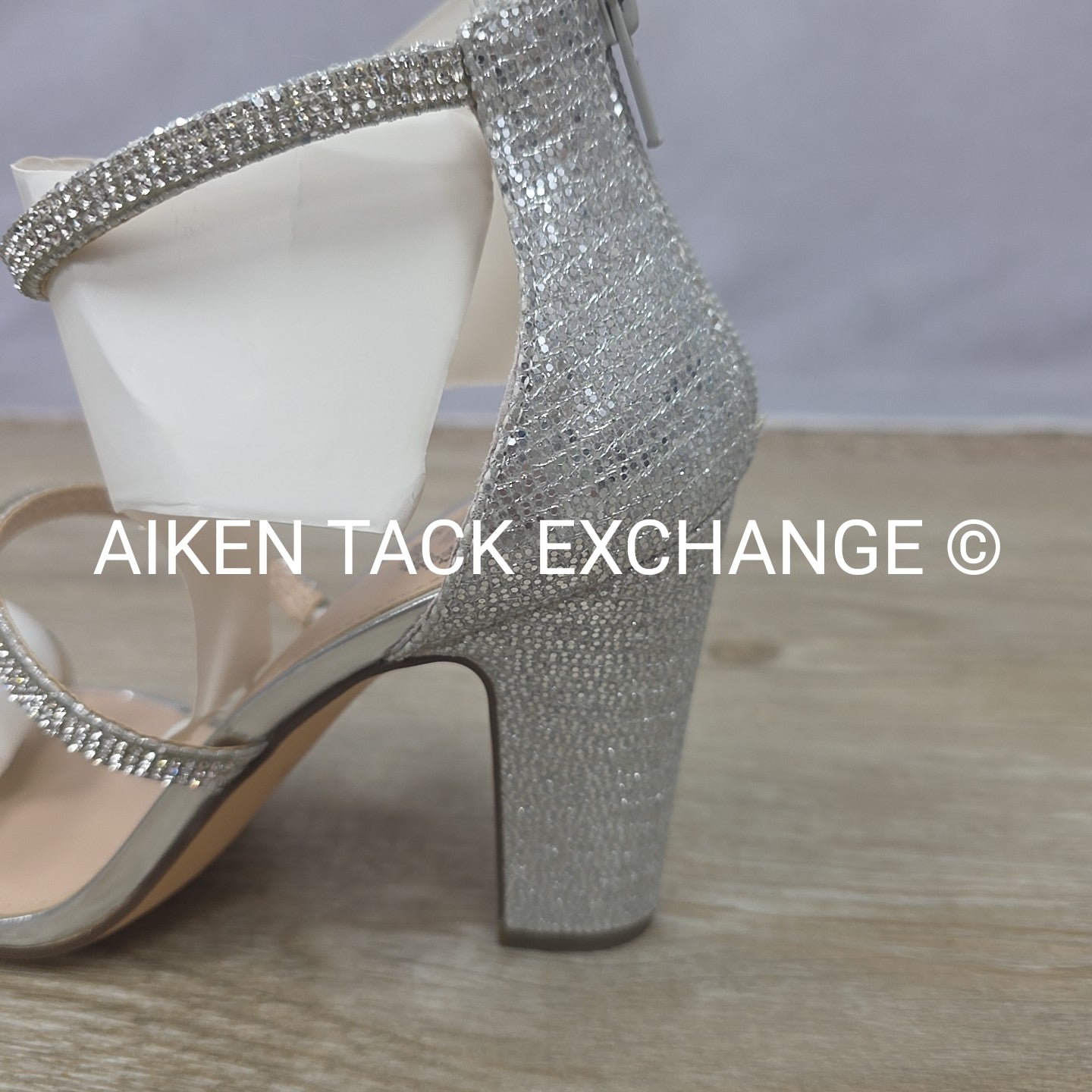 I.Miller Silver Heels, Size 7