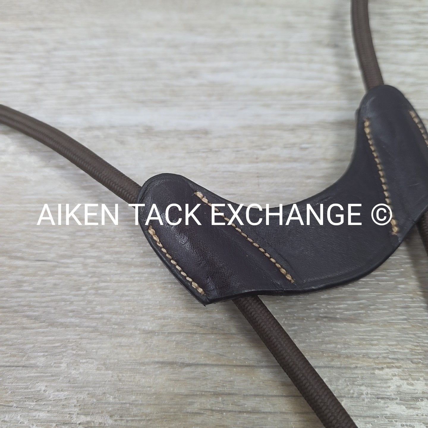 Adjustable Running Martingale Attachment, Brown, Size Full