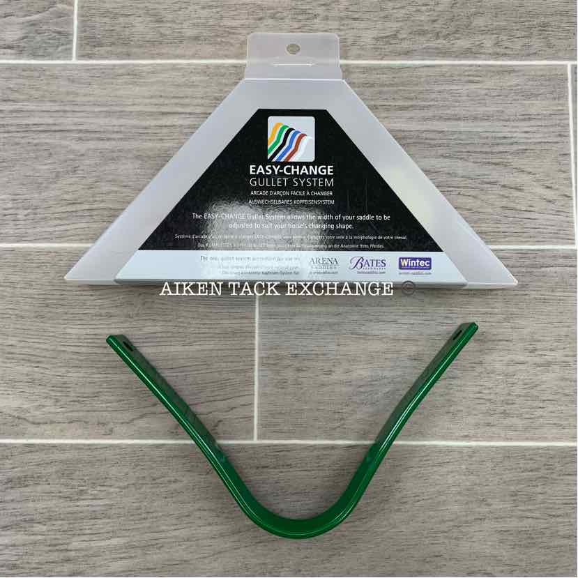 Medium Narrow (Green) Gullet Plate for Arena, Bates & Wintec Saddles