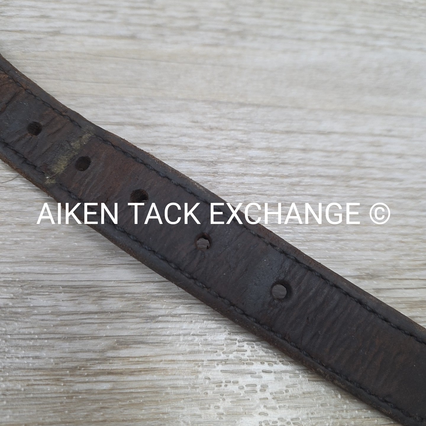 Heavy Duty Leather Padded Dog Collar, 18-22" (has blemishes)