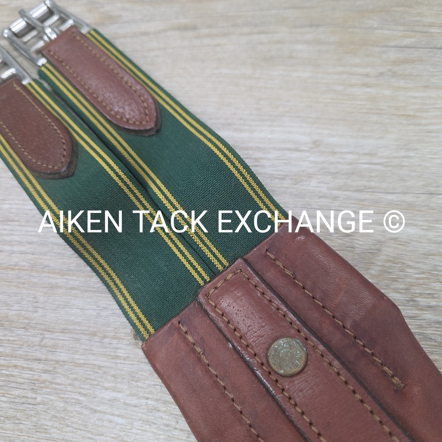 HDR Girth, Single End Elastic, Brown, 44"