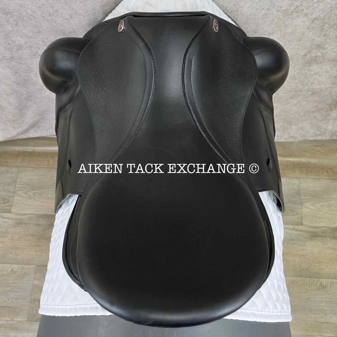 Kieffer Brugge Dressage Saddle, 18" Seat, Medium Tree