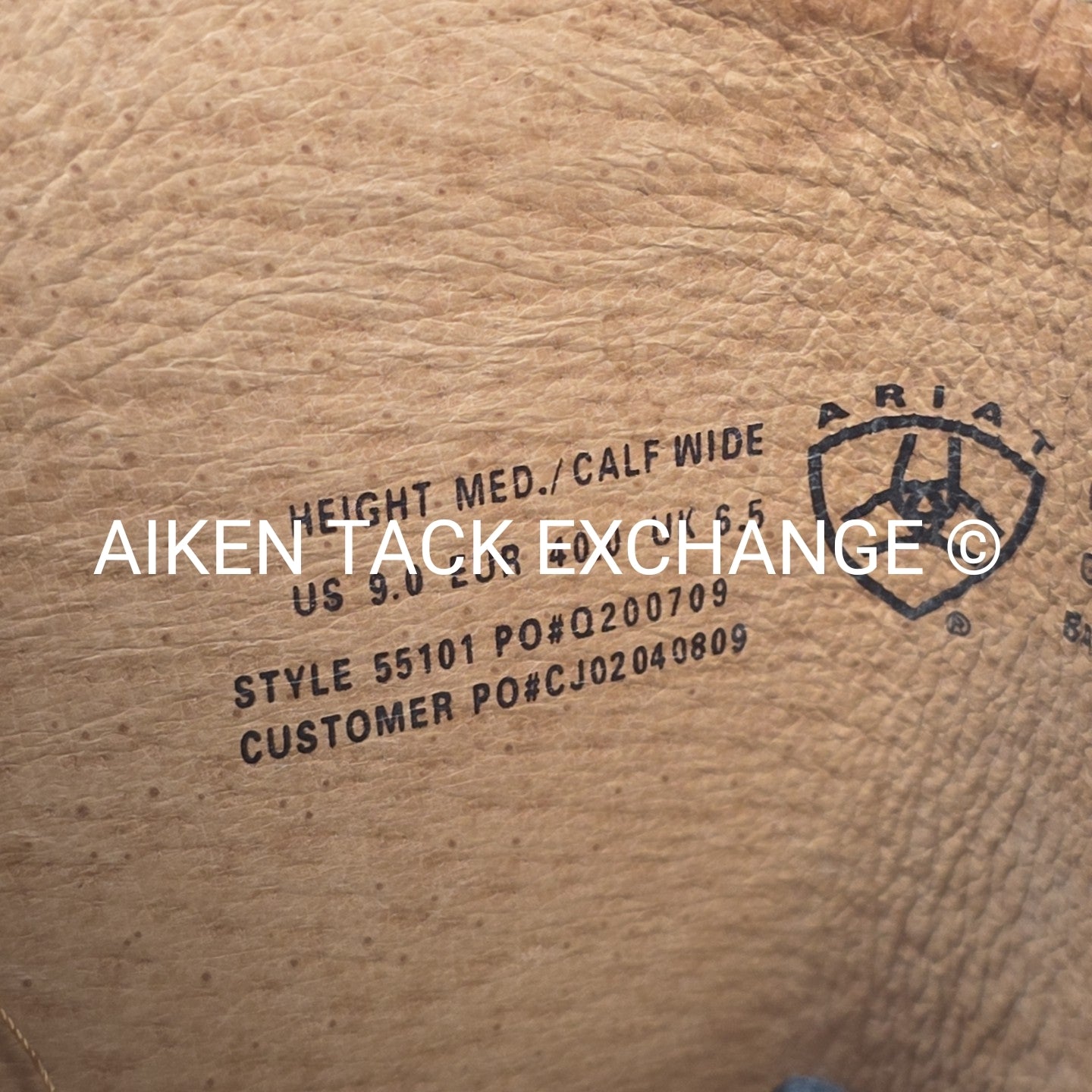 Ariat Heritage Contour Pull On Field Boots, Women's 9, Medium Height, Wide Calf