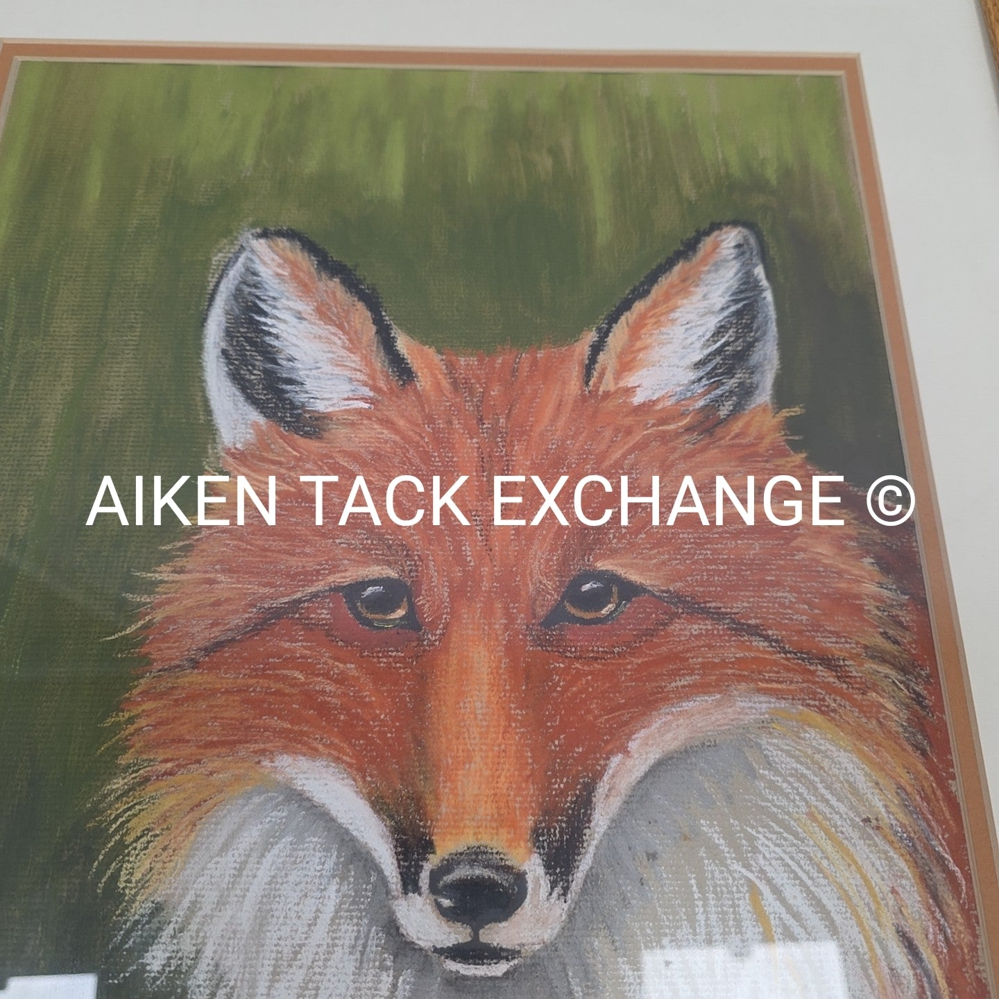 Fox Artwork, 19" x 23.5"