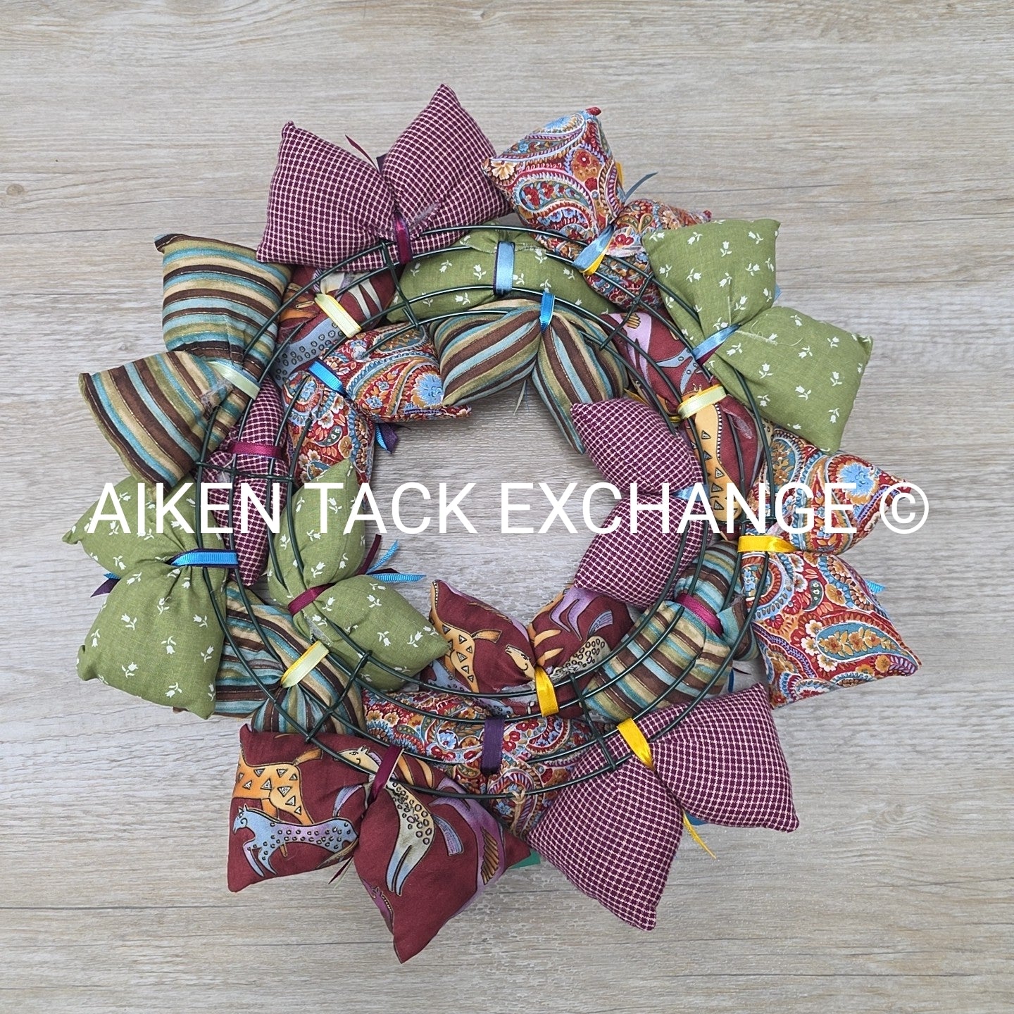 Equestrian Wreath Decor