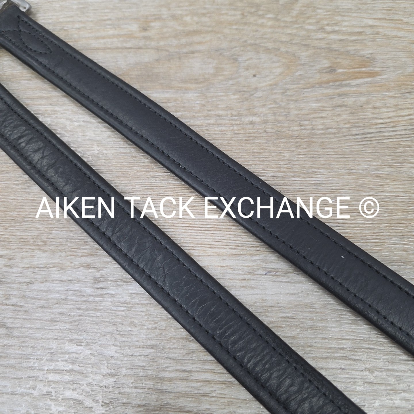 Nylon Lined Wrapped Stirrup Leathers, Black, 66"
