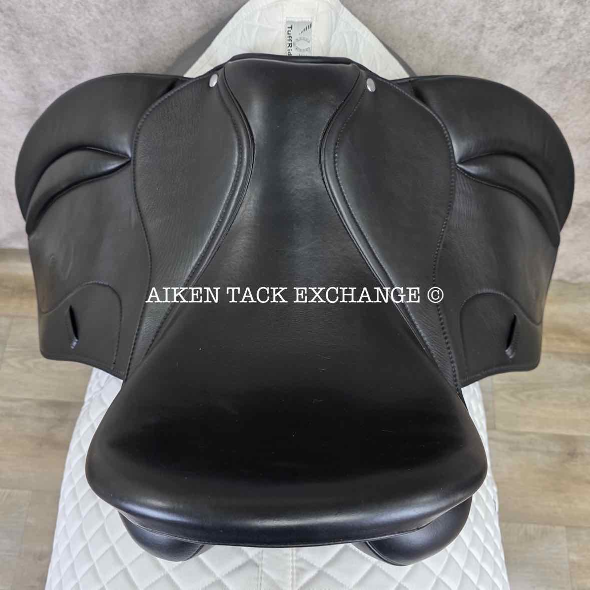 2022 Sella Soleil Passagio Dressage Saddle, 17" Seat, MW/W Tree, Wool Flocked Panels