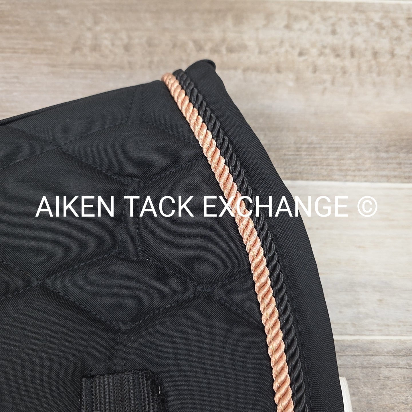HKM Rose Gold Glamour Dressage Saddle Pad