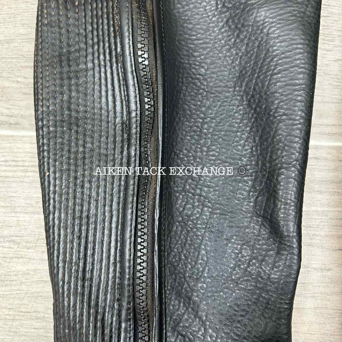 The Elite Leather Half Chaps, Size TL - S
