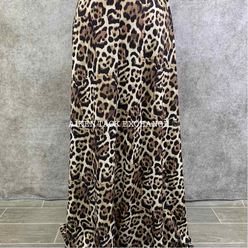 Venus Multi Surplice Cheetah Print Maxi Dress, Women's XSmall