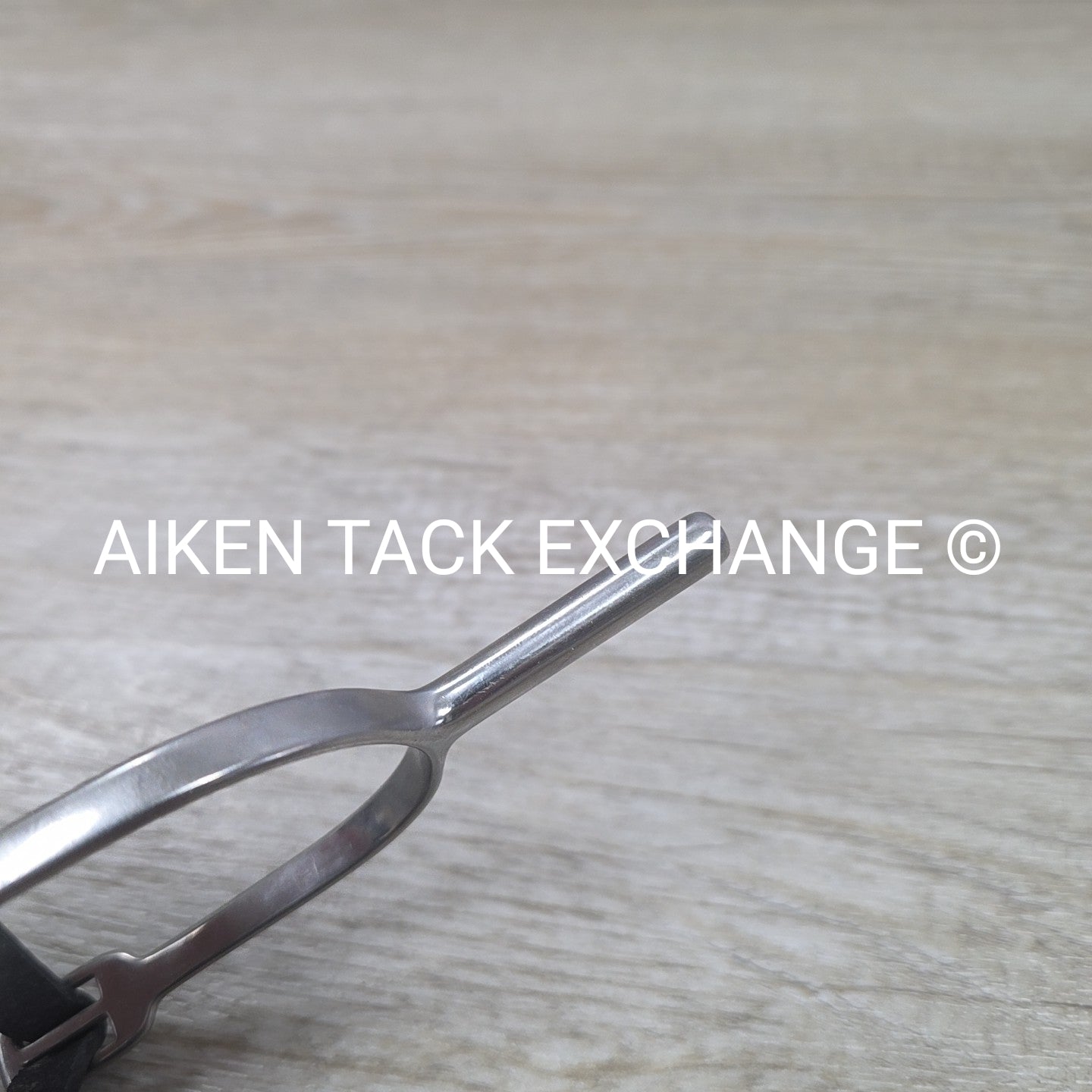Long Neck Spurs with Leather Straps