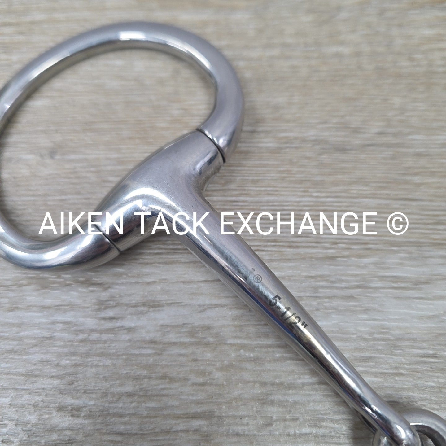 Korsteel Single Joint Eggbutt Bit 5.5"