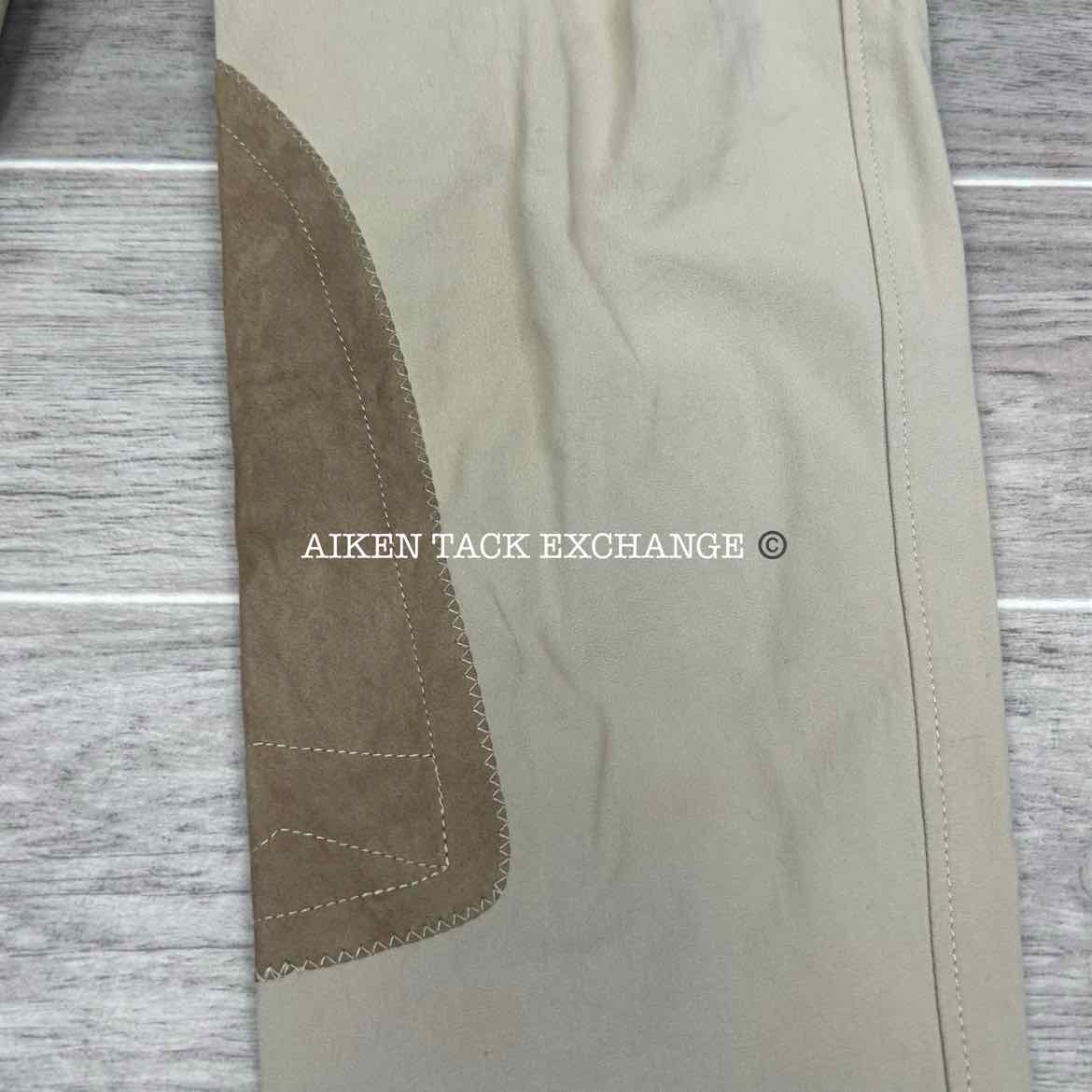 Tailored Sportsman Trophy Hunter Knee Patch Breeches, Size 34