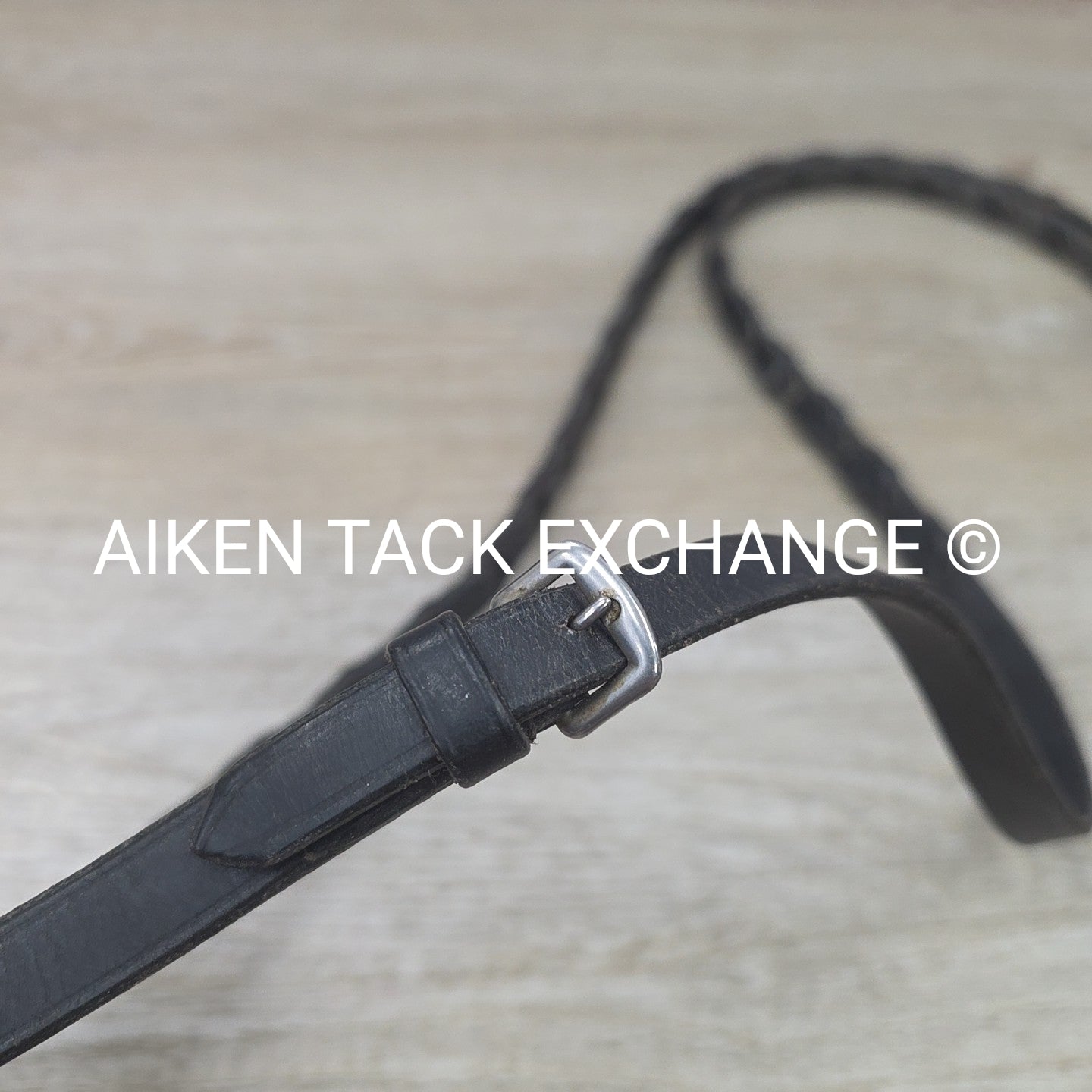 BARGAIN BUNDLE: Dressage Bridle (Missing Flash) with Laced Reins & Flat Leather