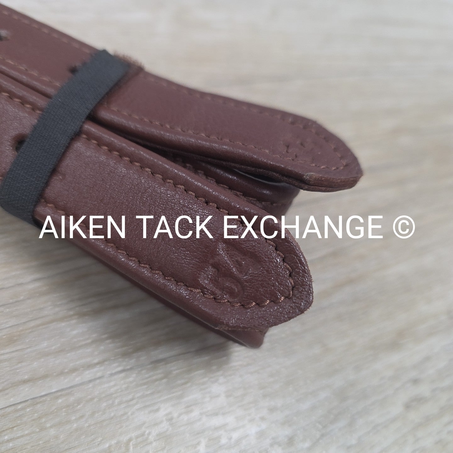 HDR Triple Covered Stirrup Leathers, Australian Nut, 54"