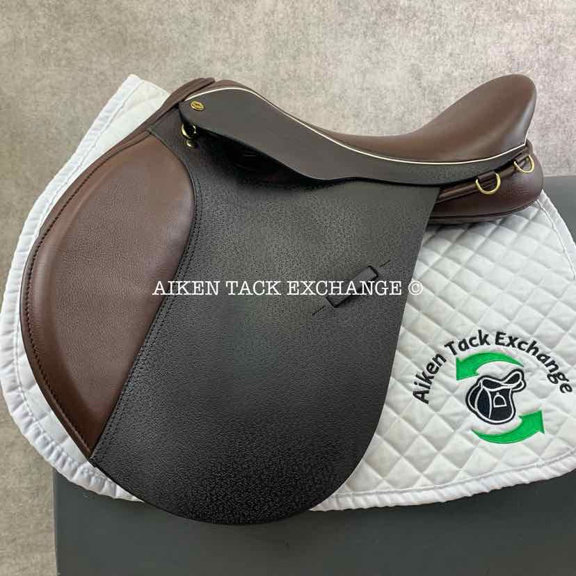 2021 Black Country GPX All Purpose Jump Saddle, 18.5" Seat, Wide Tree, Wool Flocked Panels