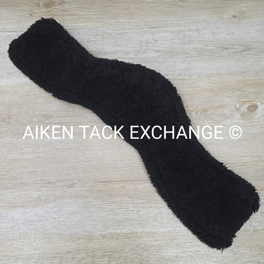 Total Saddle Fit Fleece Girth Cover, Black, 28"