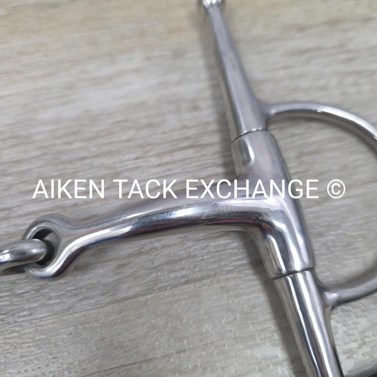 Korsteel Single Joint Full Cheek Bit with Keepers, 5"