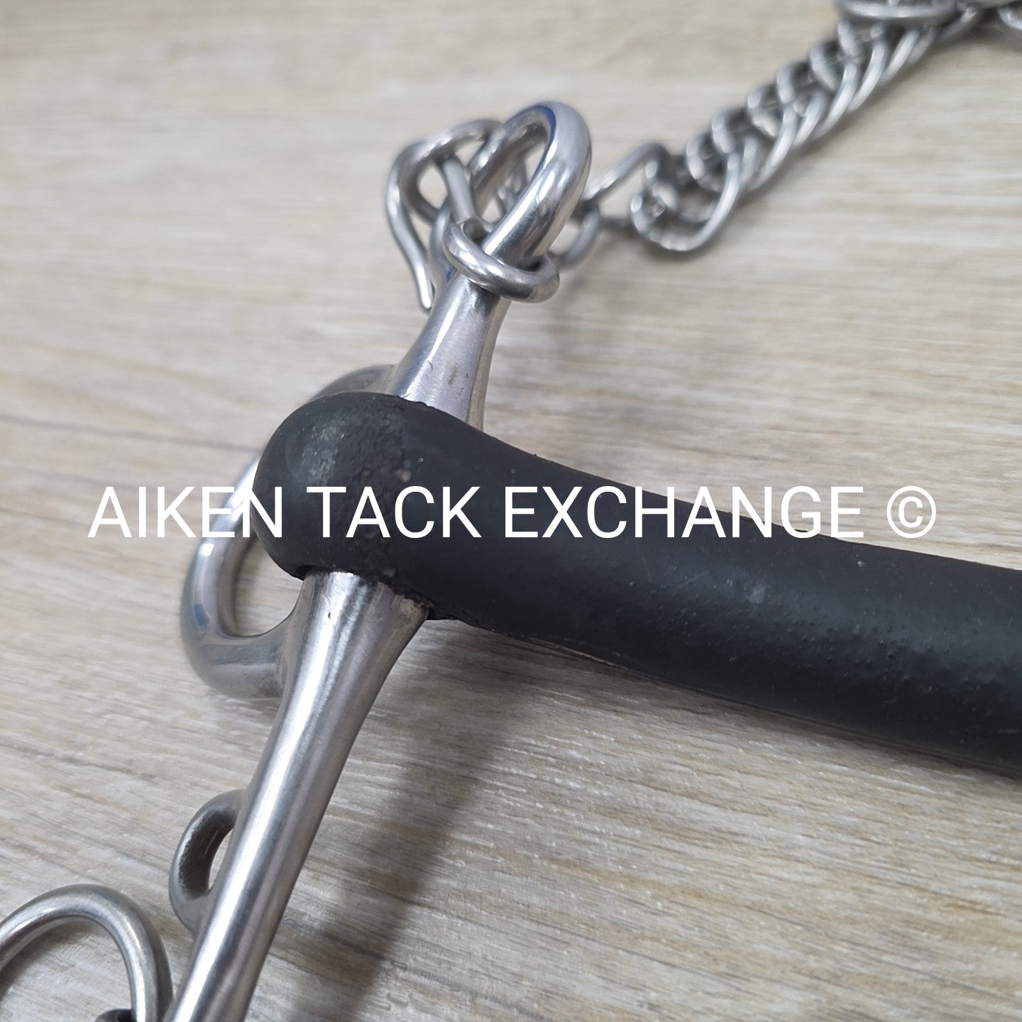 Hard Rubber Mullen Mouth Pelham Bit 5"