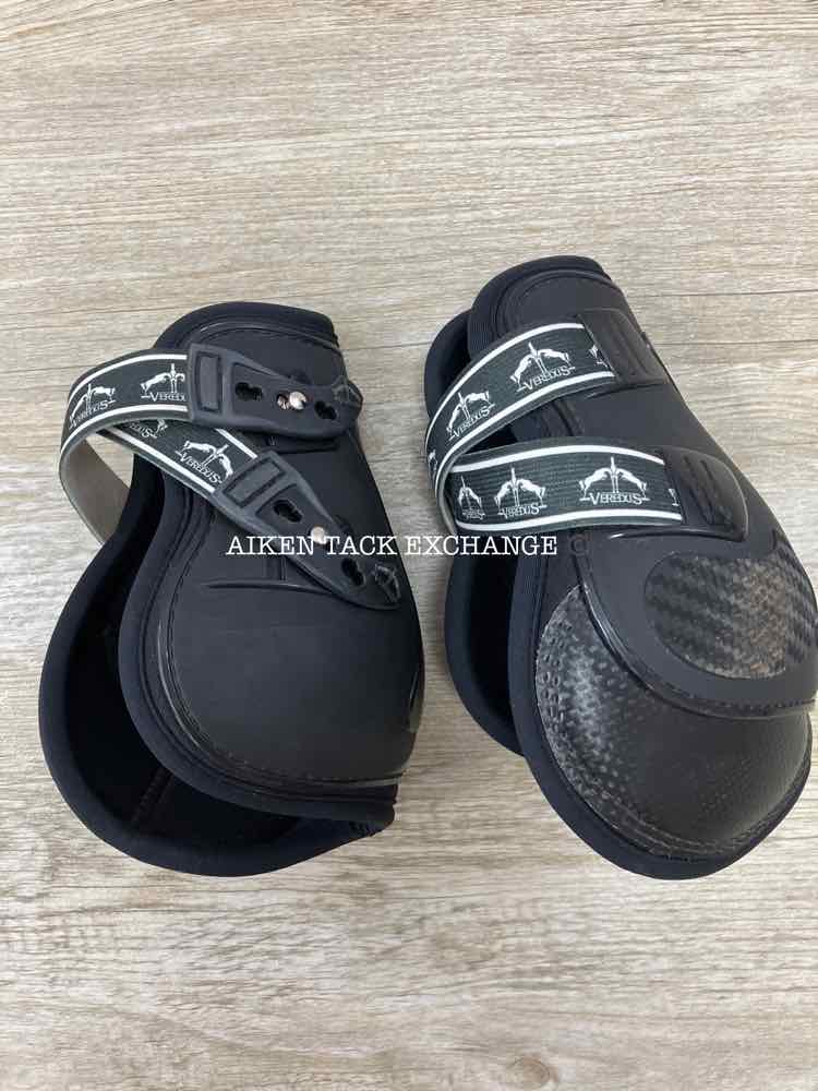 Veredus Pro Jump XPRO Hind Fetlock Boots, Black, Size Large