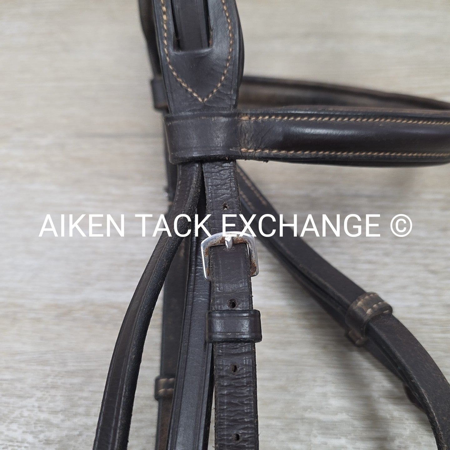 BARGAIN BUNDLE: Kieffer Flash Bridle & Nunn Finer Monocrown Fancy Stitched Flash Bridle, Size Full
