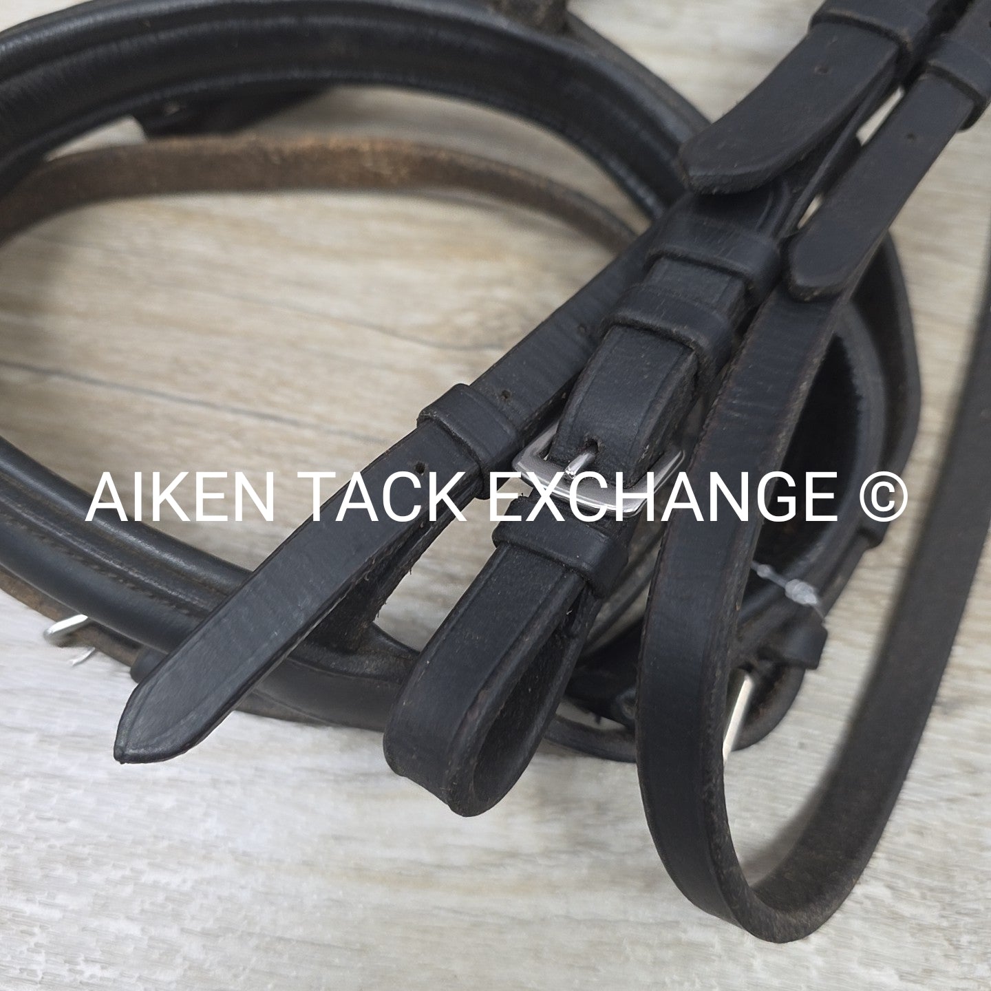 BARGAIN BUNDLE: Flash Bridle with Running Martingale, Black, Size Full