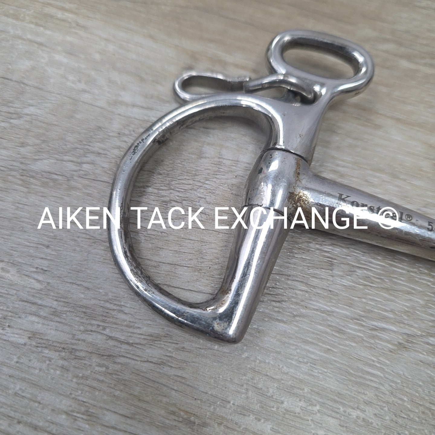 Korsteel Mullen Mouth Kimberwick Bit 5.5" (No Curb Chain)