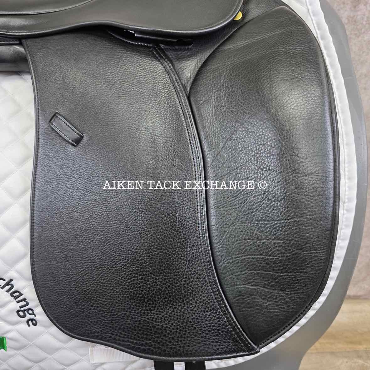 **SOLD** Smith-Worthington Stellar Pulsar Dressage Saddle, 18.5" Seat, Medium Tree, Wool Flocked Panels