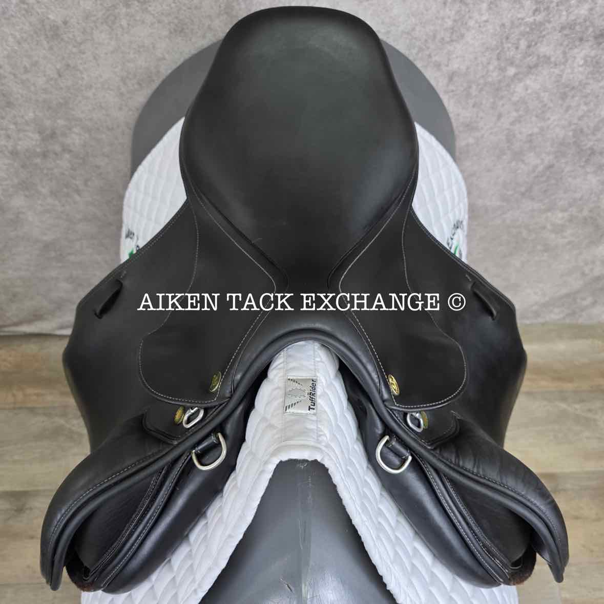 2000 Prestige Eventing Jump Saddle, 16.5" Seat, 33 Tree - Medium, Foam Panels