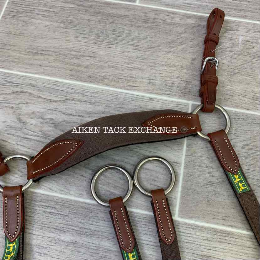 Devoucoux Biarritz Kolibri 5-Point Breastplate, Brown, Size S, Brand New