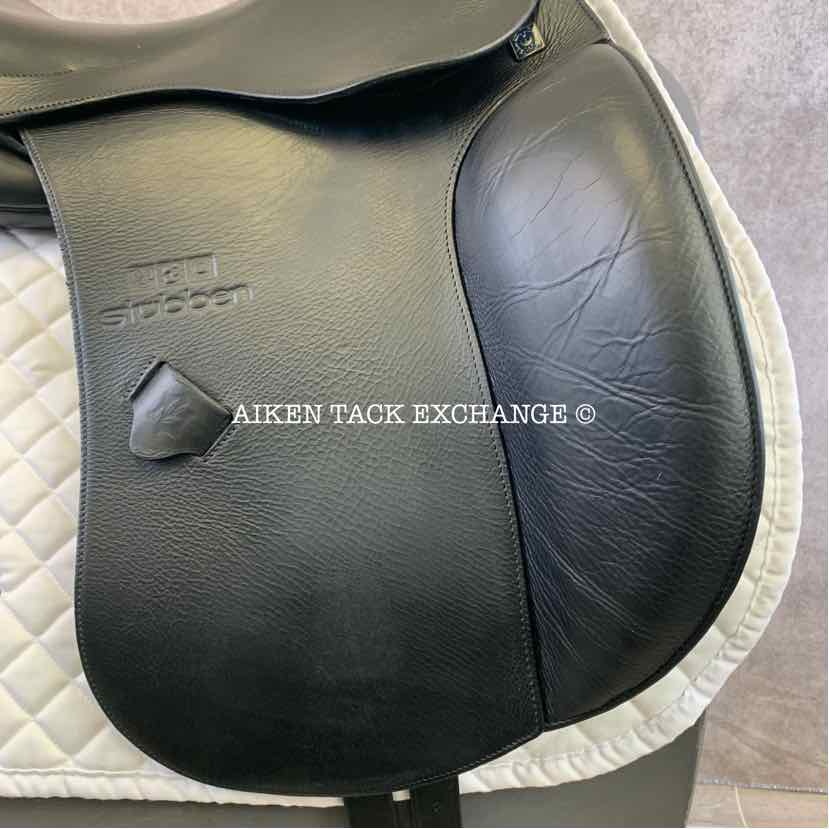 2019 Stubben D Serenity Dressage Saddle, 18" Seat, 27 cm Tree - Narrow/Medium Narrow Tree, Wool Flocked Panels