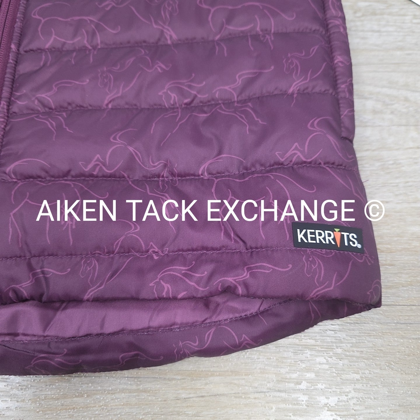 Kerrits Winter Whinnies Quilted Vest, Brand New, Youth XLarge