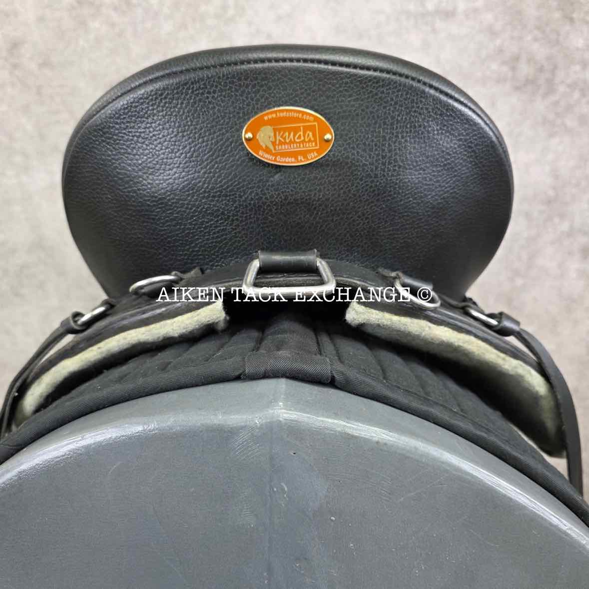 Kuda Flex Trail Saddle, 16.5" Seat, Flex Tree - Wide