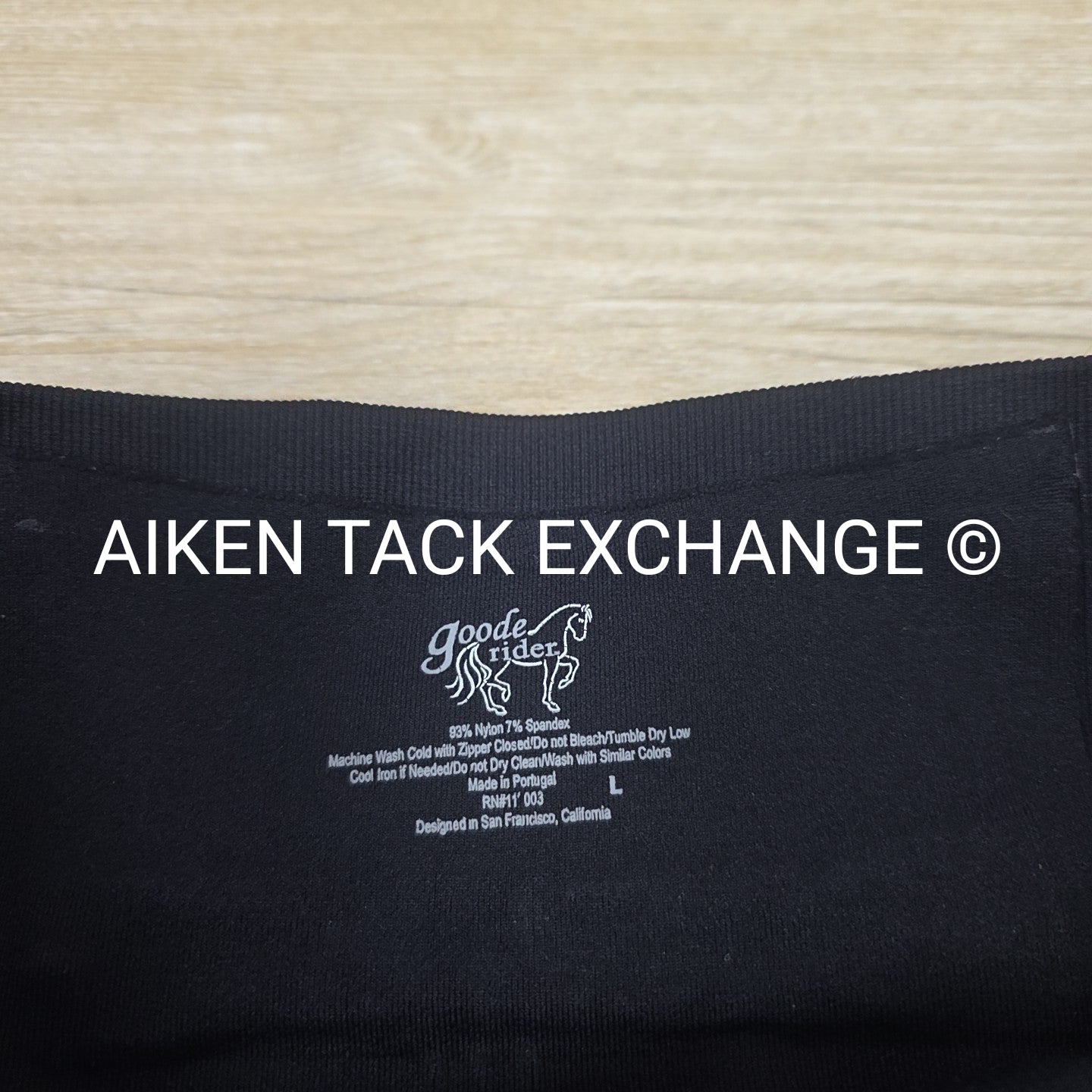 Goode Rider Compression Knee Patch Riding Tights, Women's Large