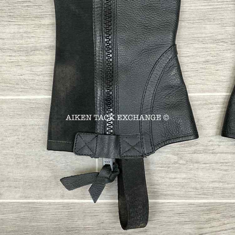 Ariat Breeze Half Chaps, Black, Size Medium