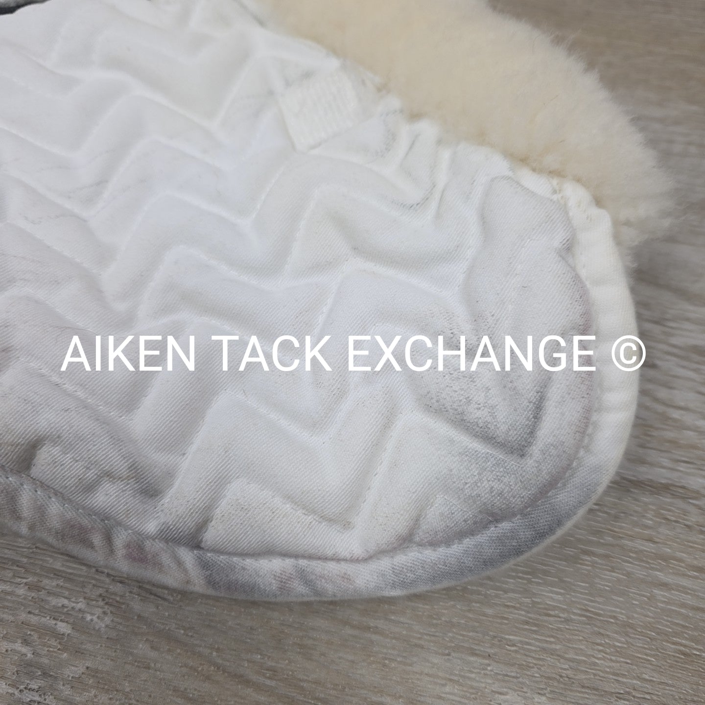 Fleeceworks FXK Sheepskin Half Pad w/ Plain Edge
