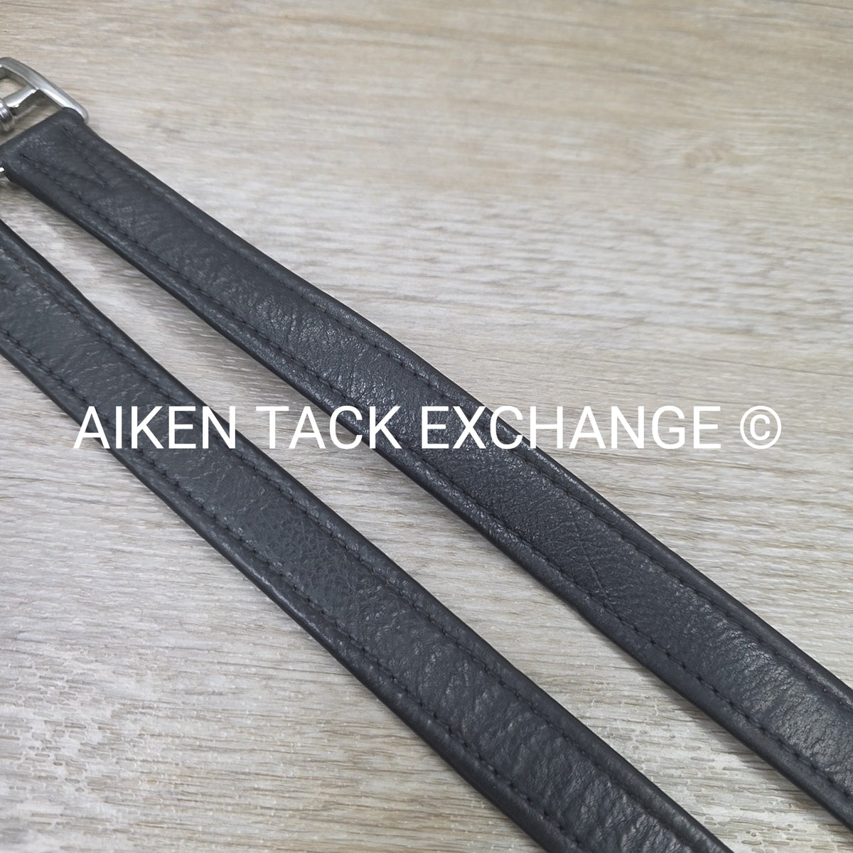 Passier Stirrup Leathers, Black, 59" / 150cm